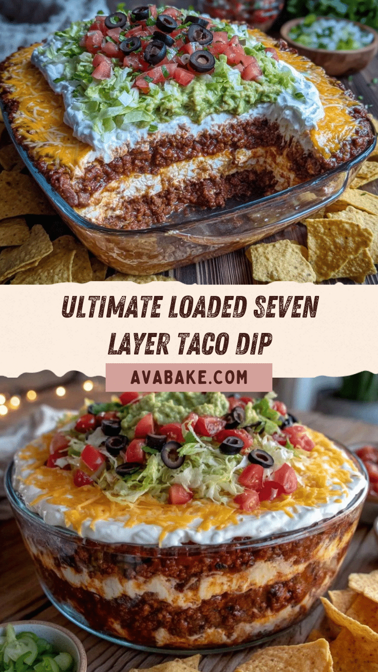 Seven Layer Taco Dip recipe