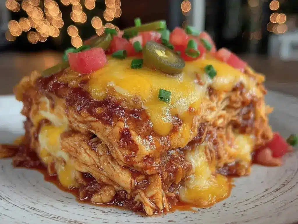 Super Bowl Chili Chicken Nacho Melts - featured image