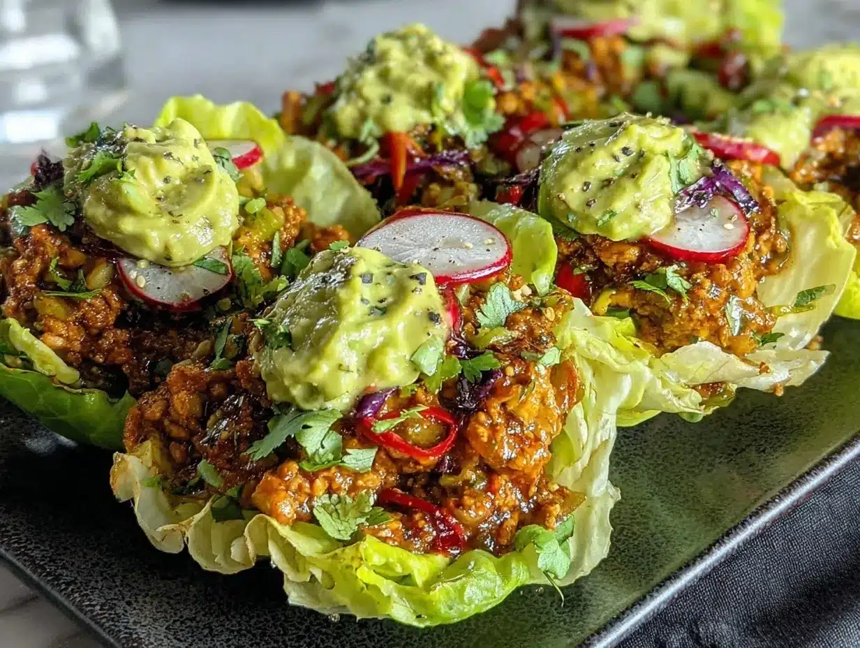 turkey taco lettuce wraps preparation steps