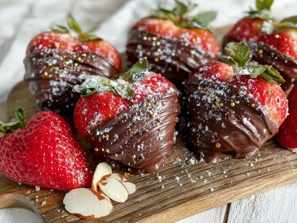 valentines chocolate strawberry silk hearts - featured image