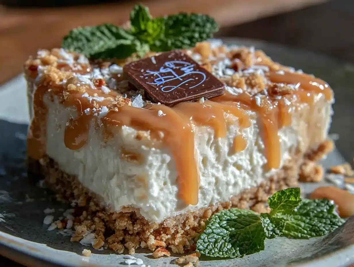 Baileys cheesecake preparation steps