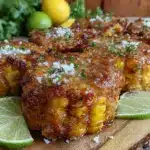 chili lime corn ribs - featured image