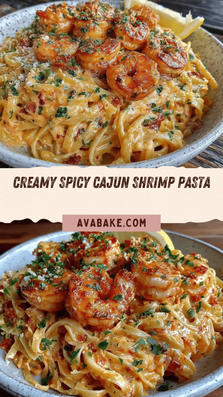 creamy cajun shrimp pasta recipe