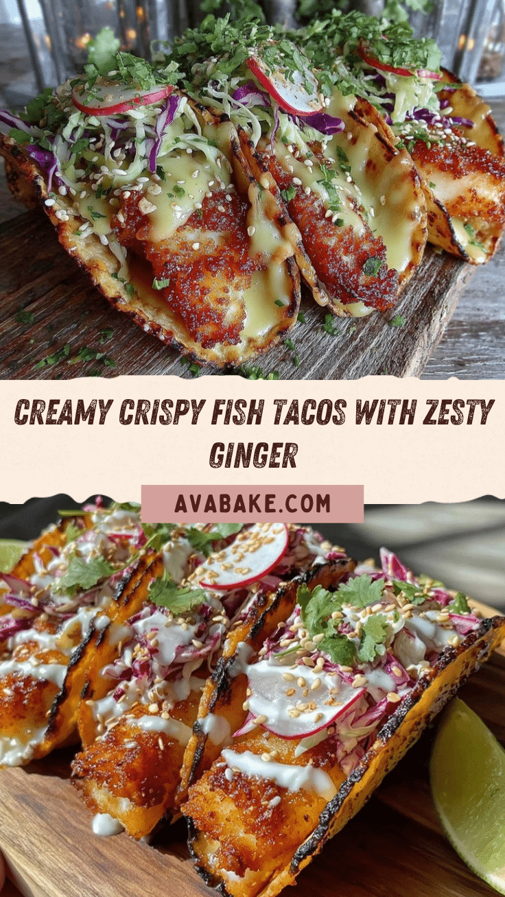 creamy crispy fish tacos recipe