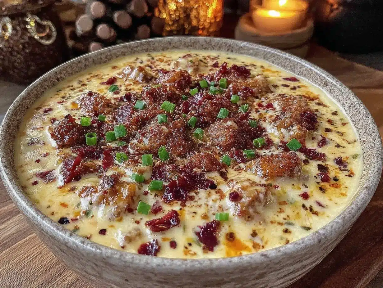 creamy sausage and potato soup preparation steps