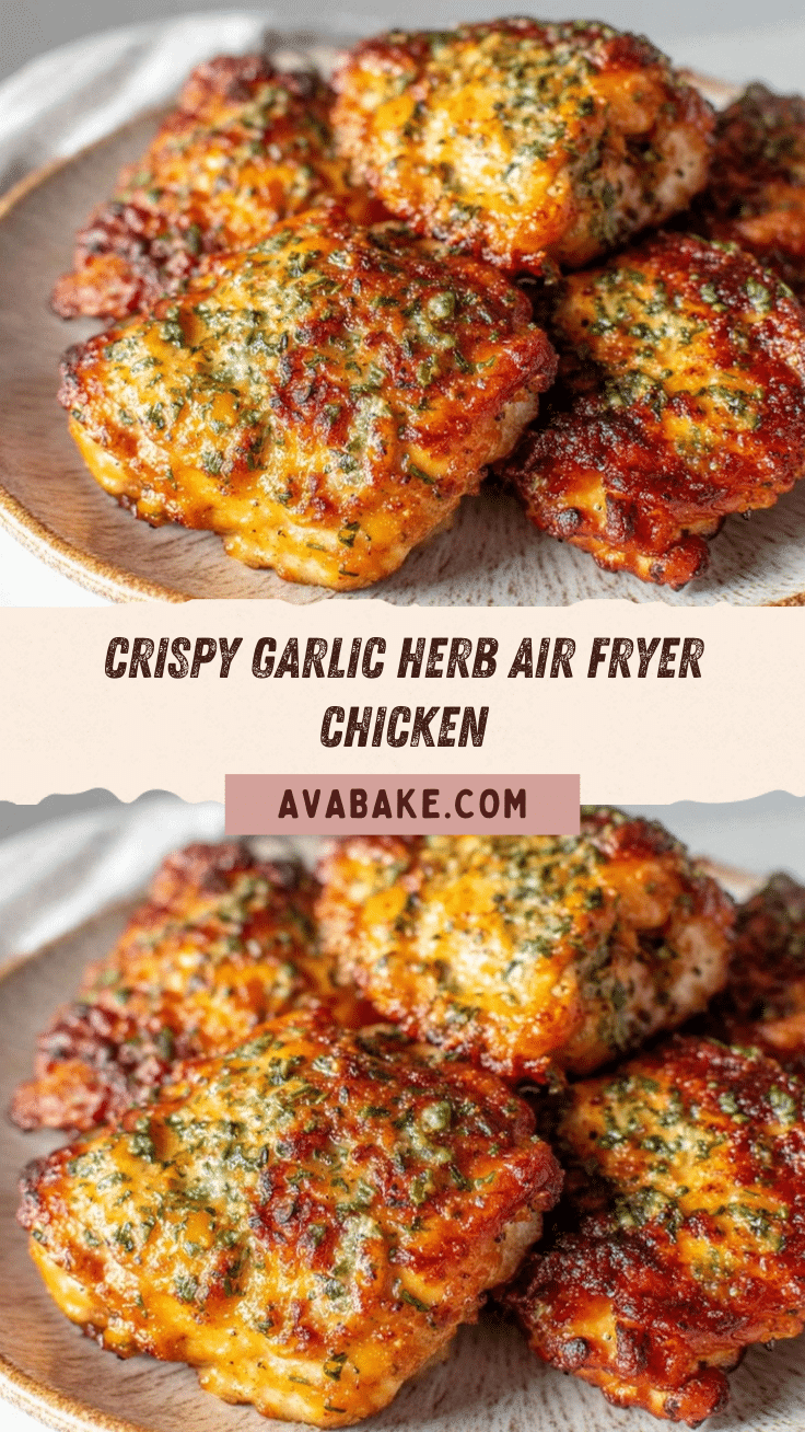 crispy air fryer chicken thighs recipe