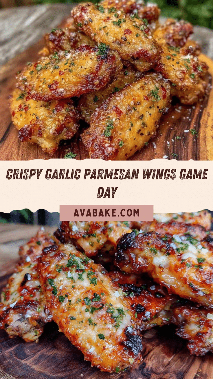 crispy air fryer garlic parmesan wings recipe