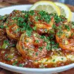 crispy air fryer shrimp étouffée - featured image