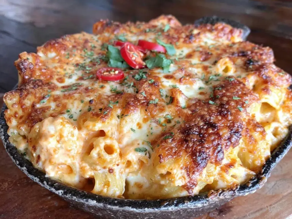 crispy cheese-stuffed baked ziti - featured image