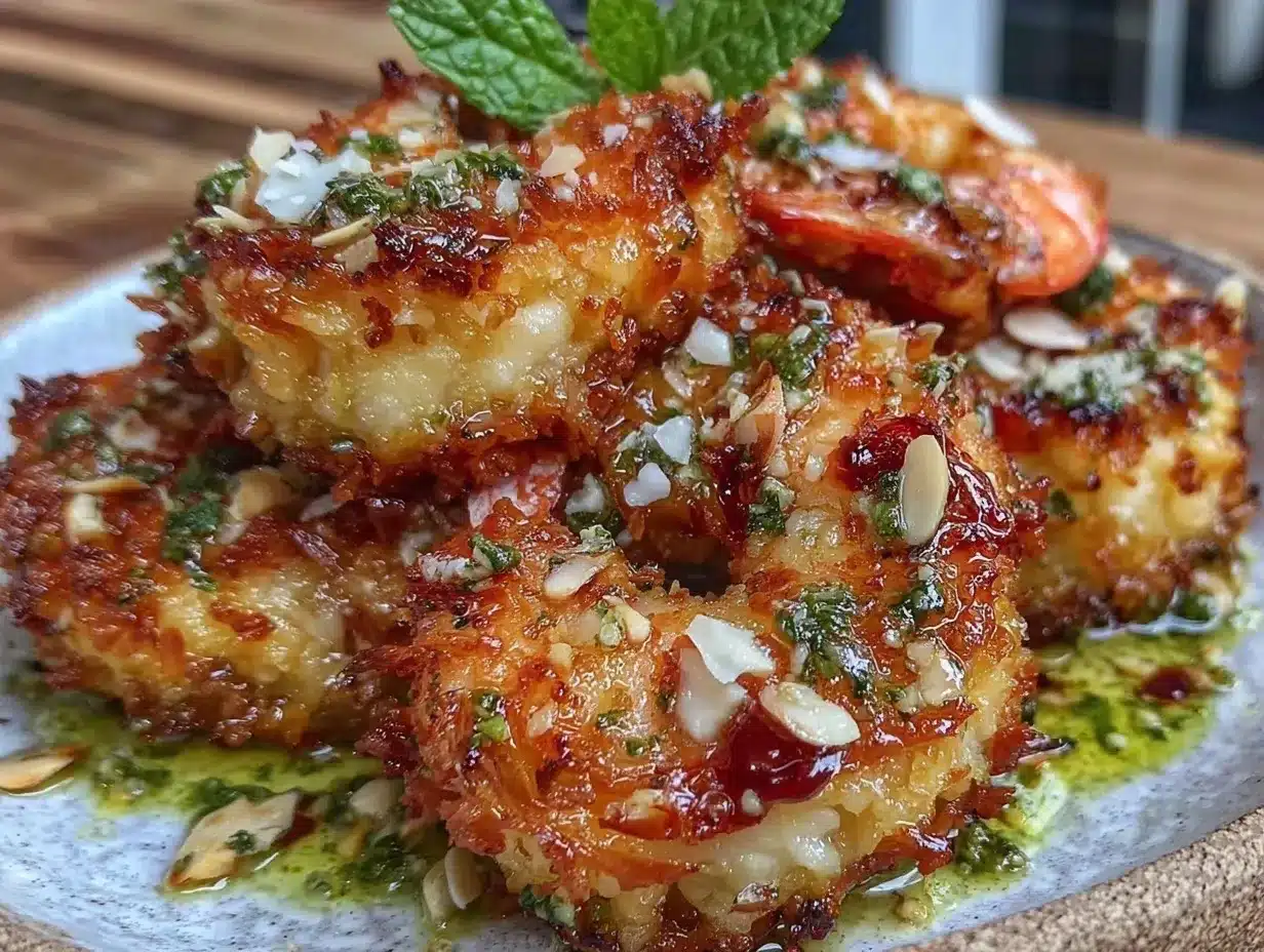 crispy coconut shrimp preparation steps