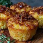 crispy dairy-free cornbread muffins - featured image