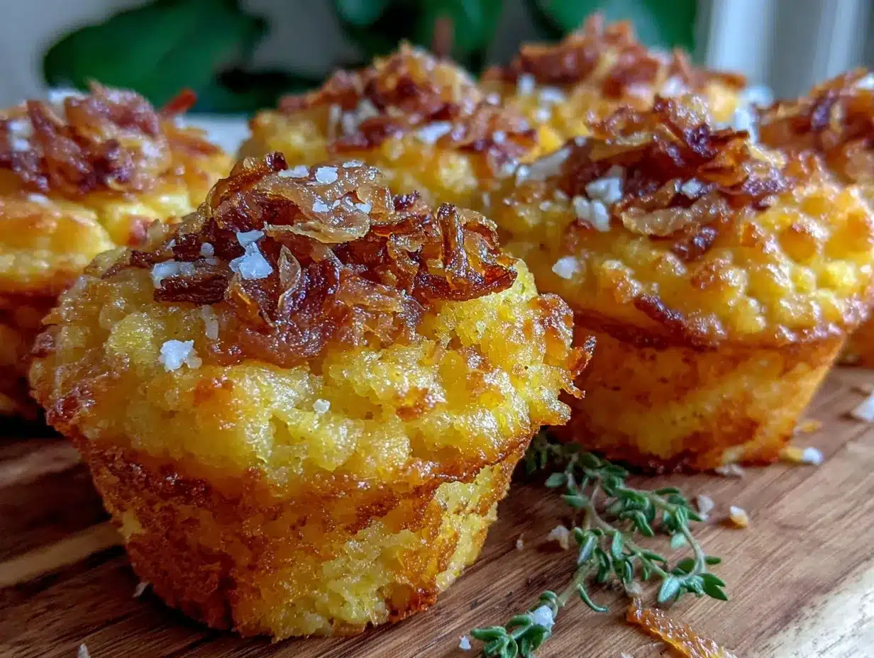 crispy dairy-free cornbread muffins preparation steps