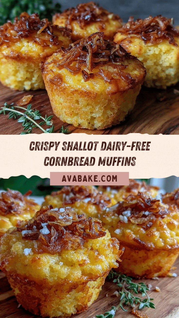 crispy dairy-free cornbread muffins recipe