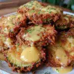 crispy fried pickles - featured image