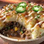 crispy hot honey shepherd’s pie - featured image