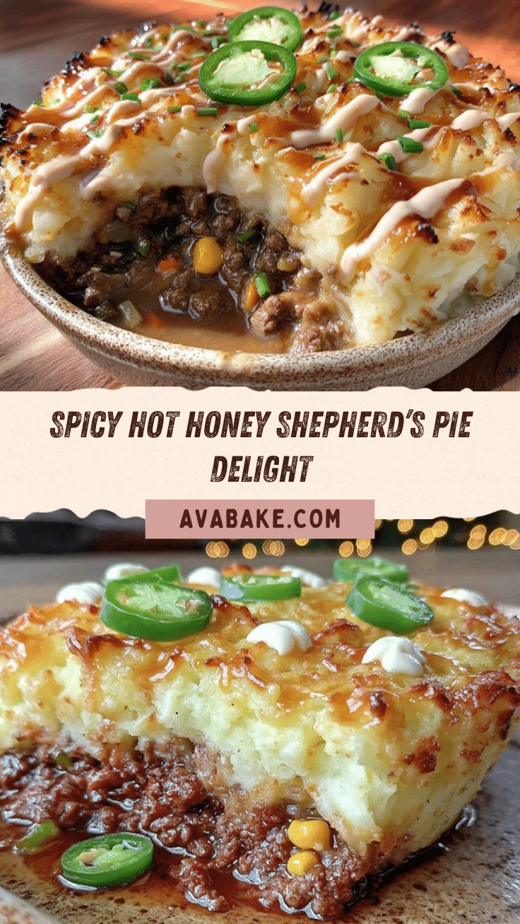 crispy hot honey shepherd’s pie recipe
