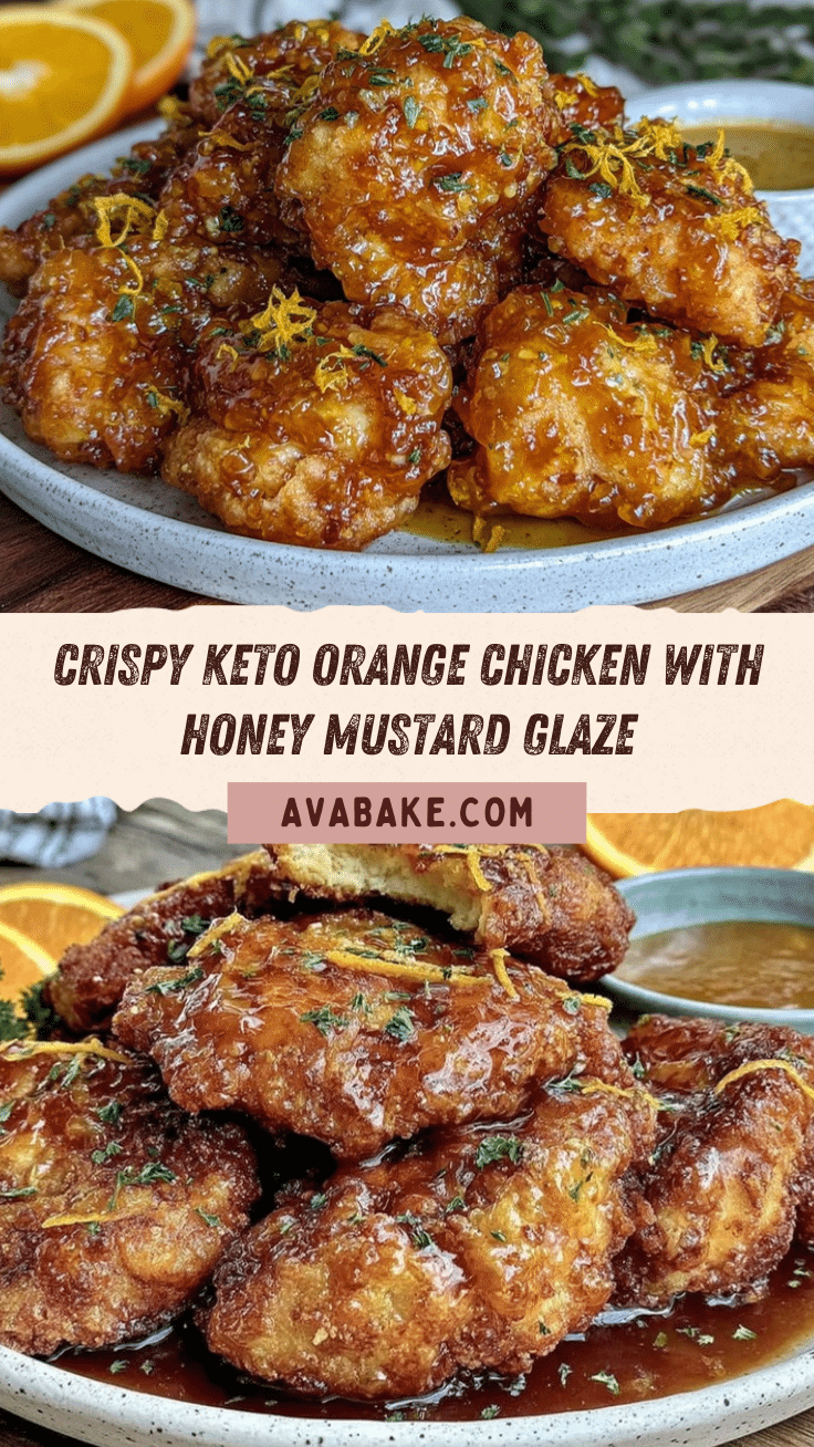 crispy keto orange chicken recipe