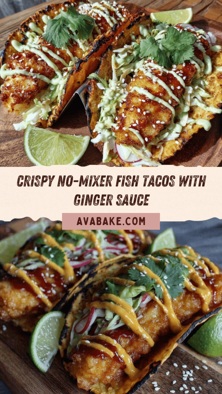 crispy no-mixer fish tacos recipe
