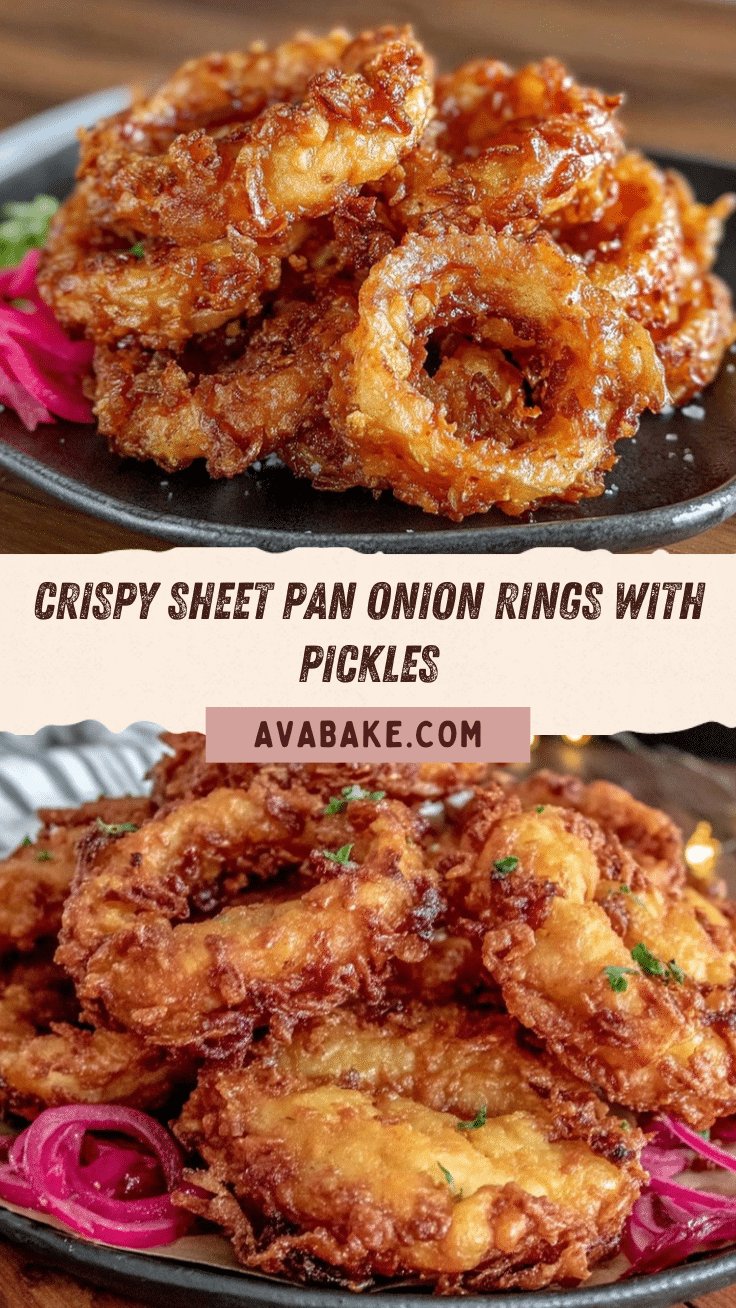 crispy sheet pan onion rings recipe