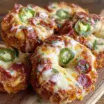 crispy sheet pan pizza bagels - featured image