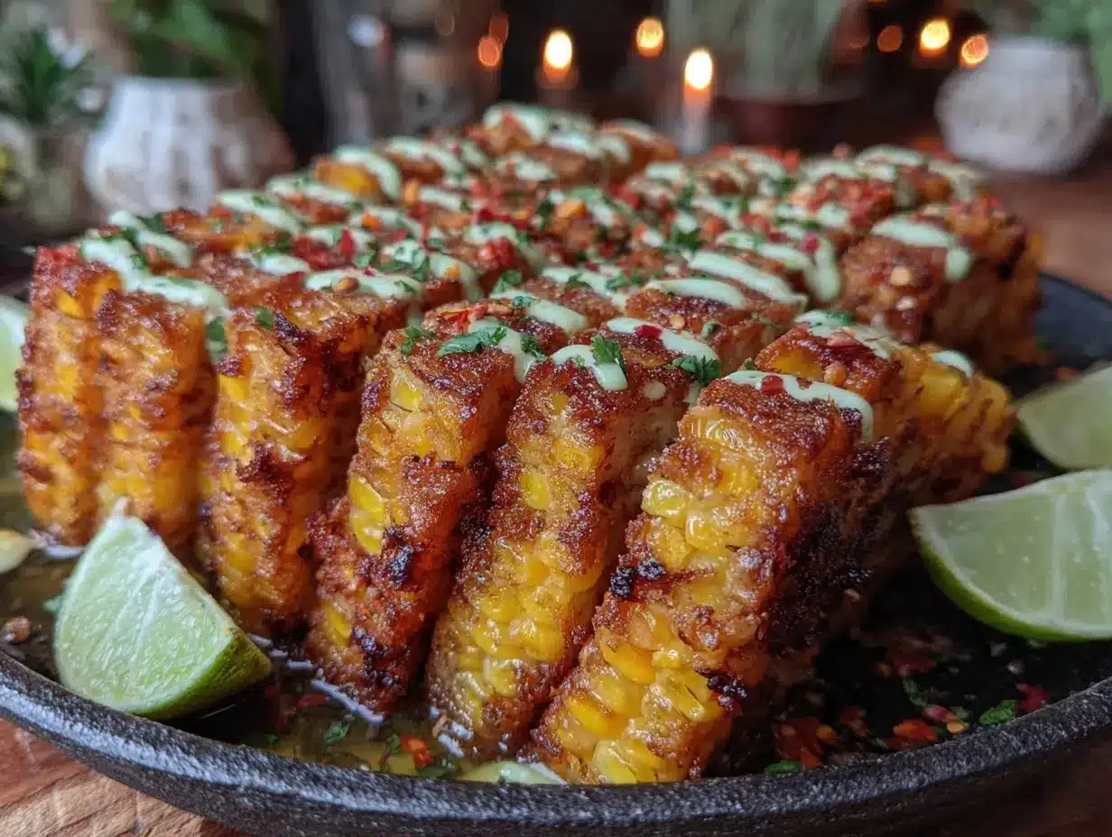 crispy skillet chili lime corn ribs preparation steps