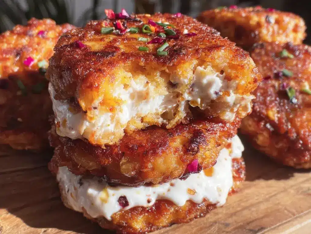 crispy sticky rice cakes - featured image