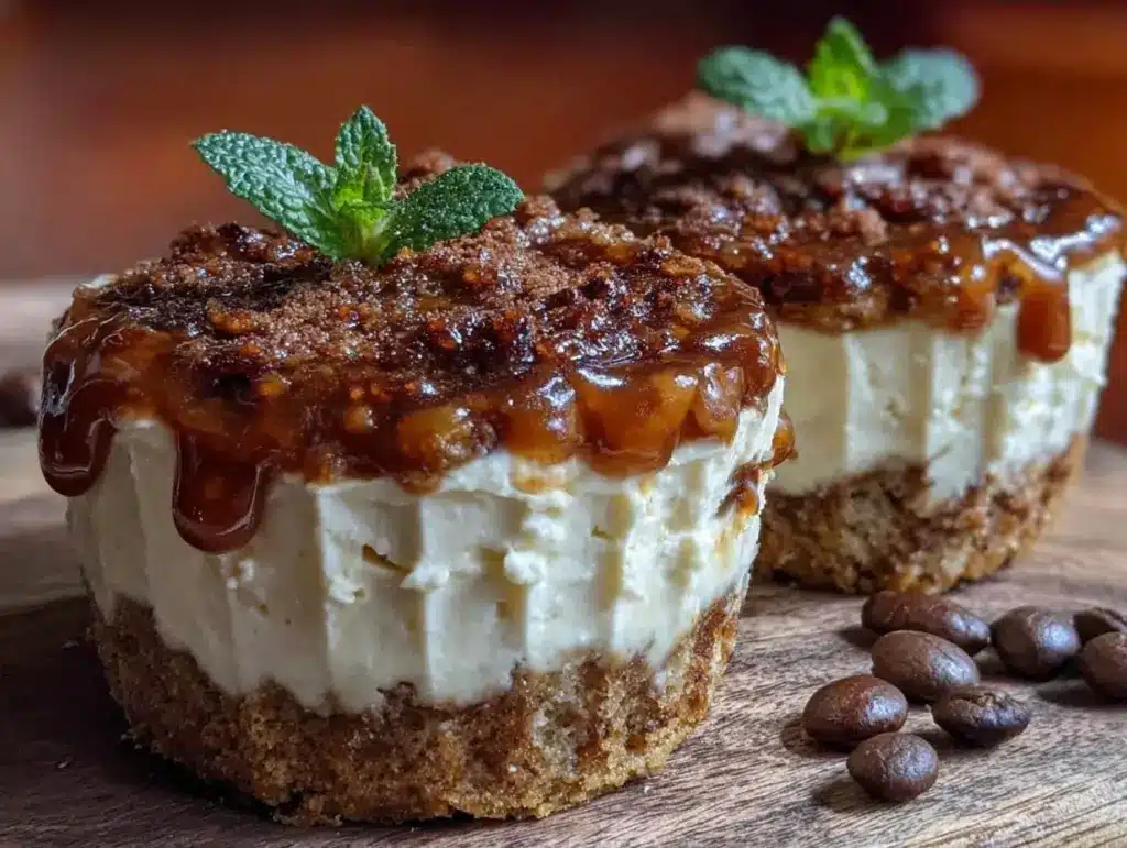 crispy tiramisu cups - featured image