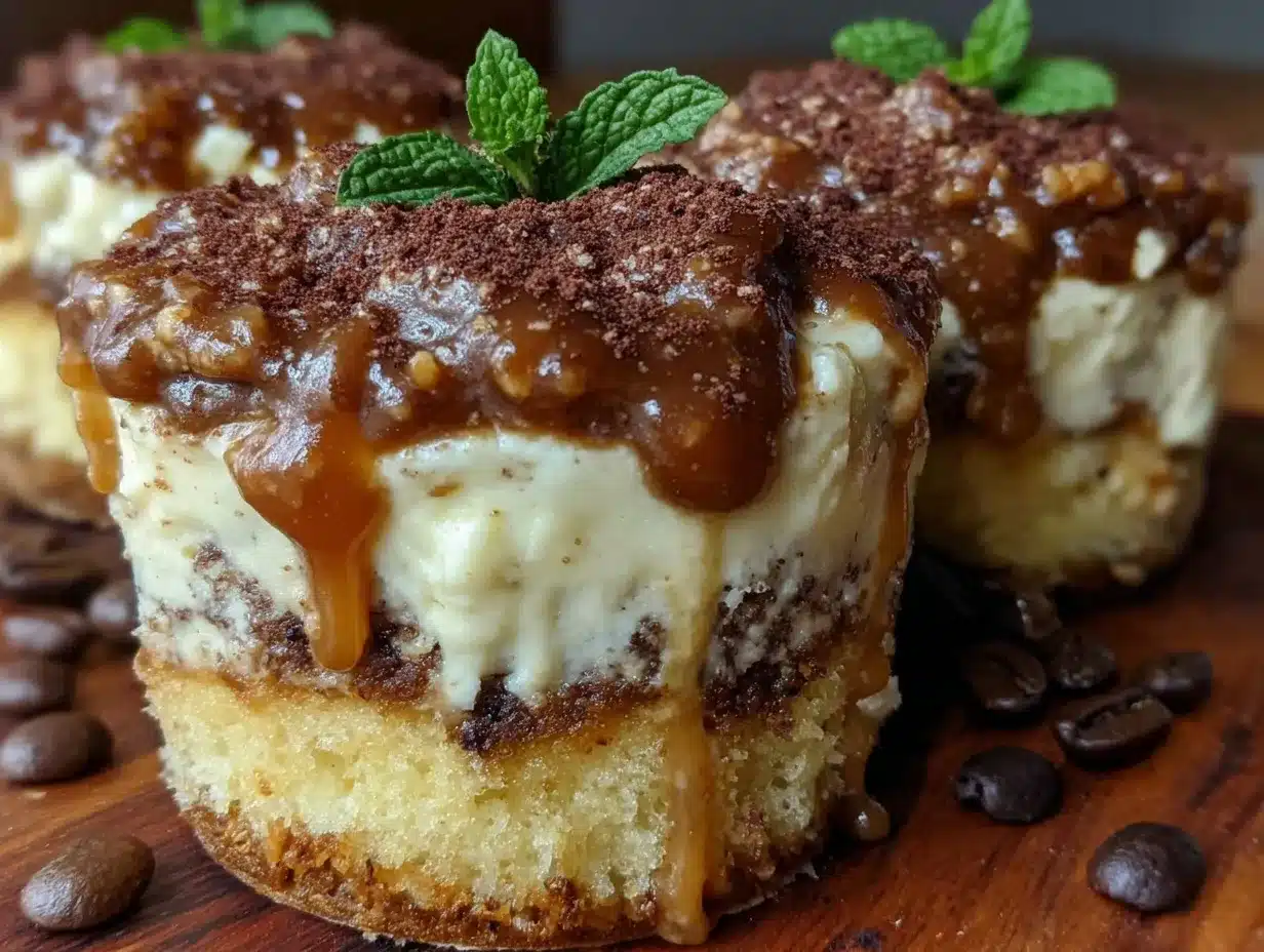 crispy tiramisu cups preparation steps