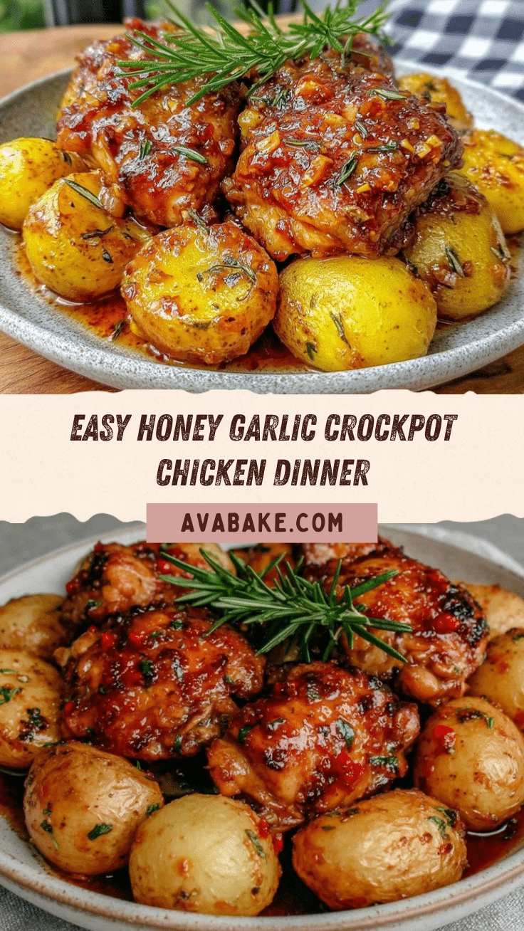 crockpot honey garlic chicken recipe