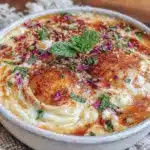 easy creamy egg drop soup - featured image