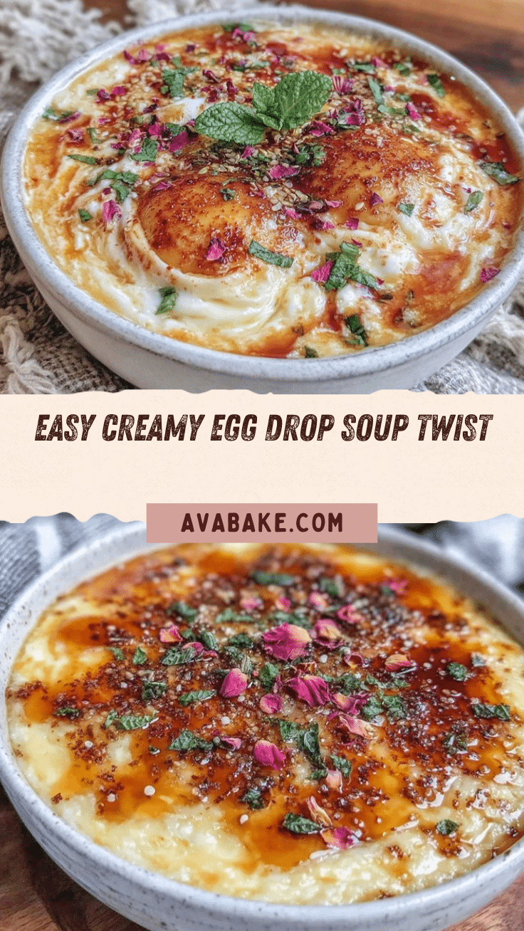 easy creamy egg drop soup recipe