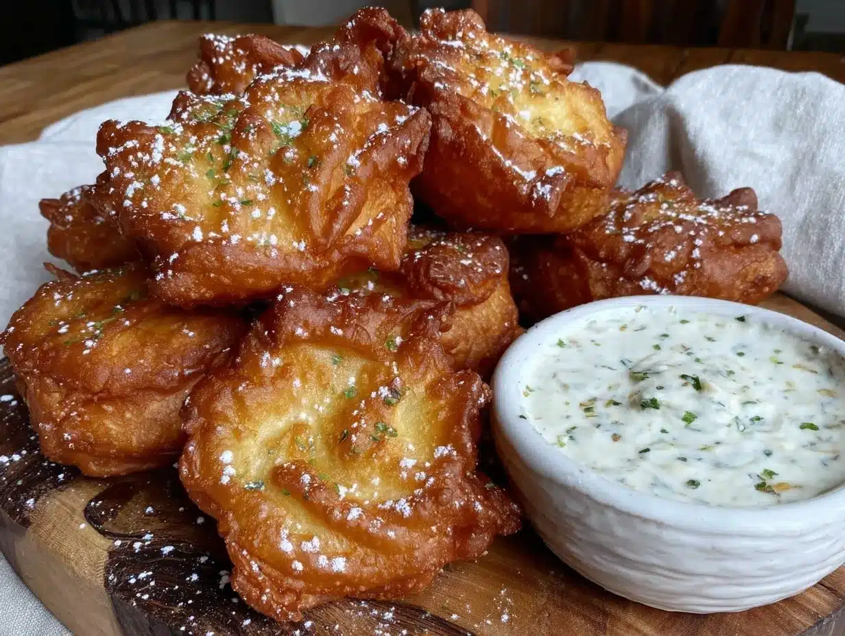 easy crispy beignets preparation steps