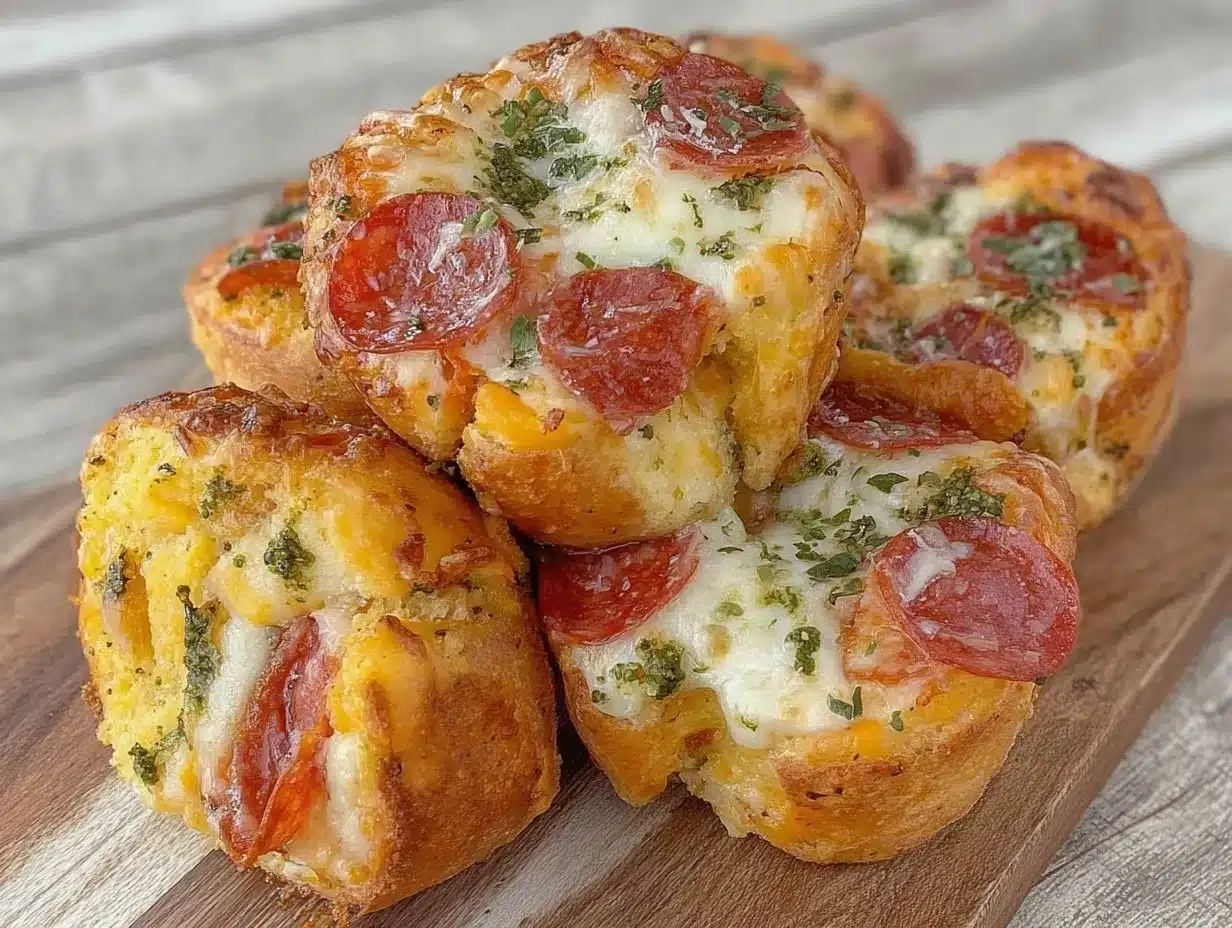 easy crispy pepperoni pizza rolls preparation steps