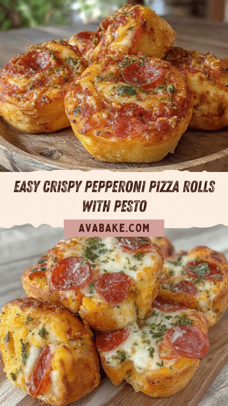 easy crispy pepperoni pizza rolls recipe
