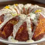 fluffy lemon bundt cake - featured image