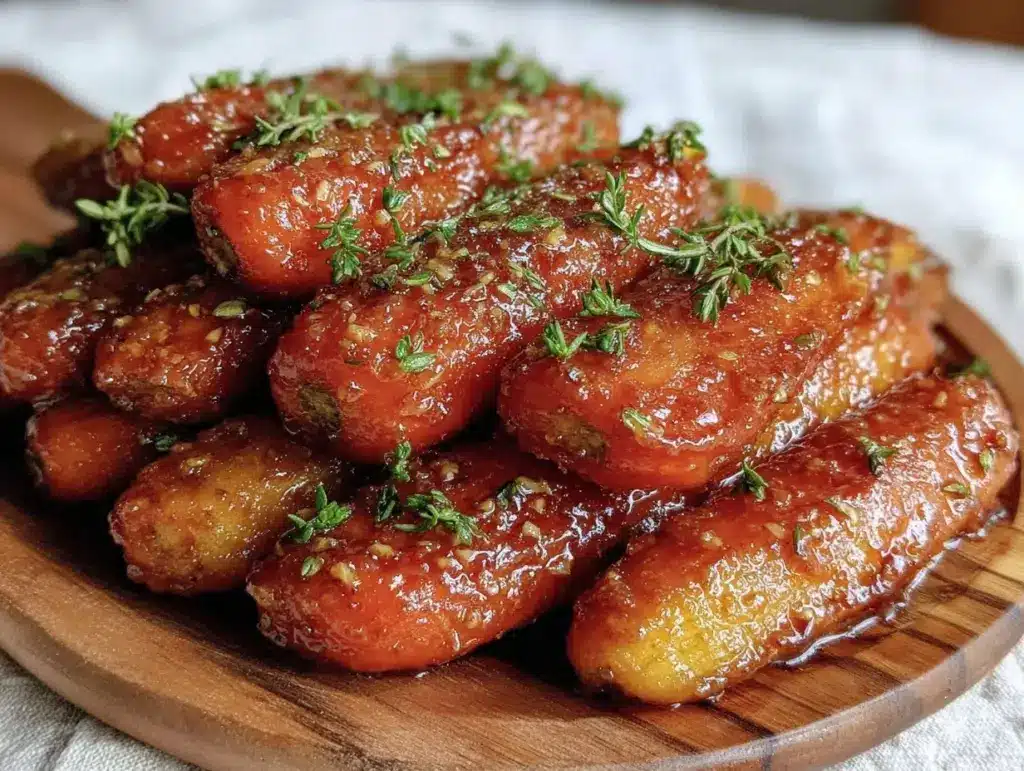 honey butter glazed carrots - featured image