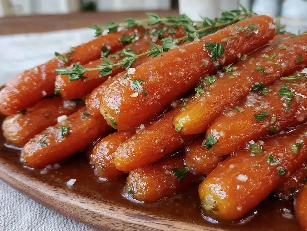 honey butter glazed carrots preparation steps