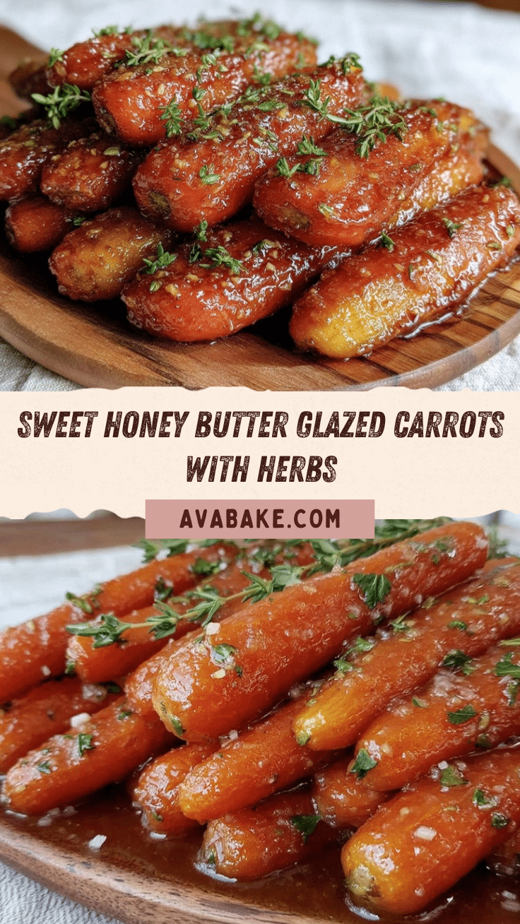 honey butter glazed carrots recipe