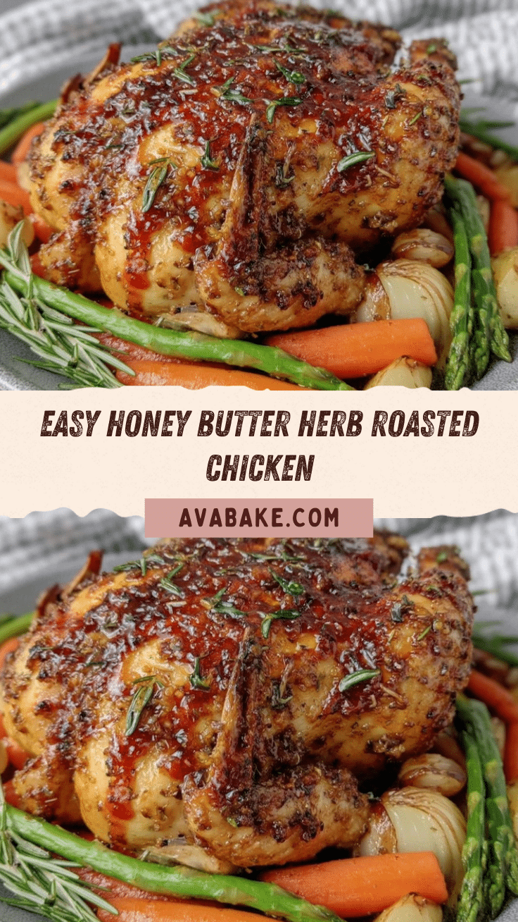 honey butter herb roasted chicken recipe