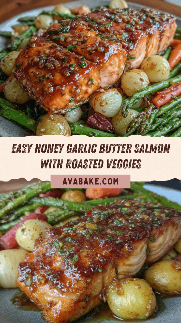 honey garlic butter salmon recipe
