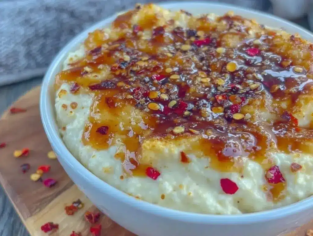 hot honey queso blanco dip - featured image