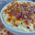 hot honey queso blanco dip - featured image