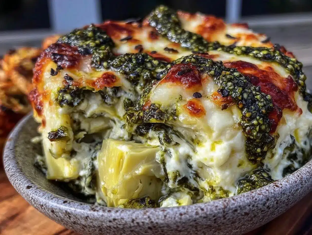 hot honey spinach artichoke dip preparation steps