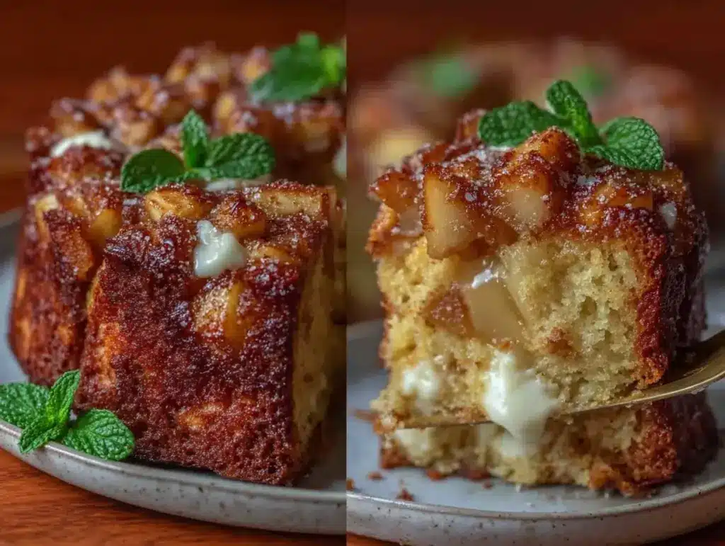 irish apple cake - featured image