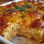 keto buffalo chicken dip - featured image