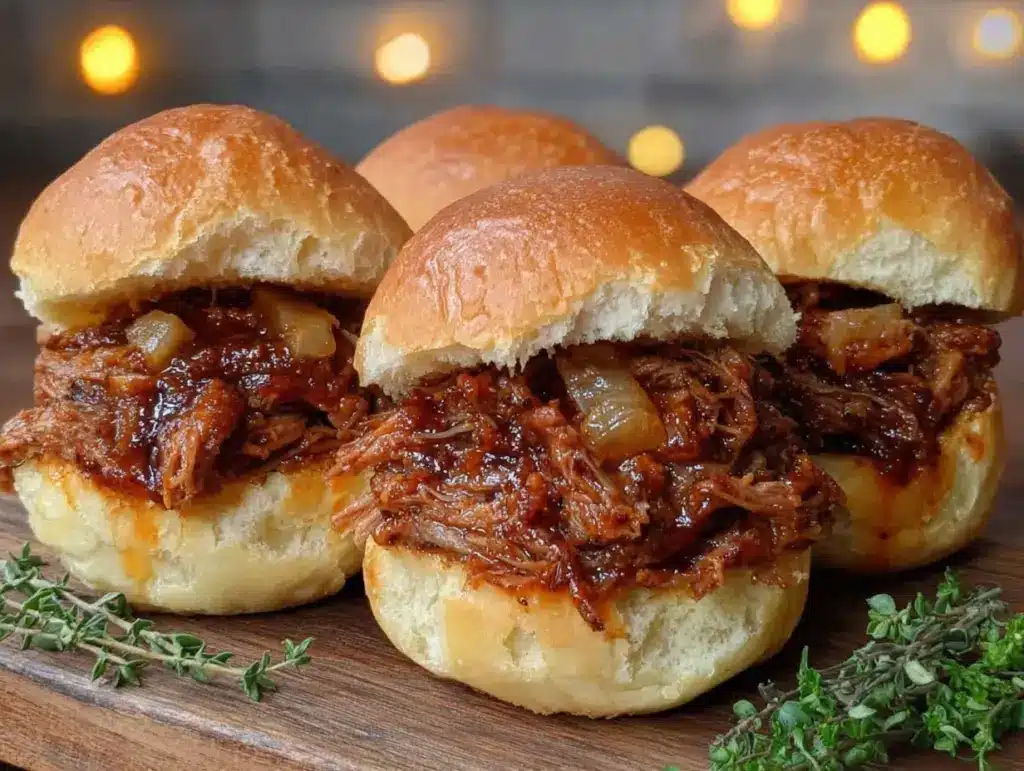 keto pulled pork sliders - featured image