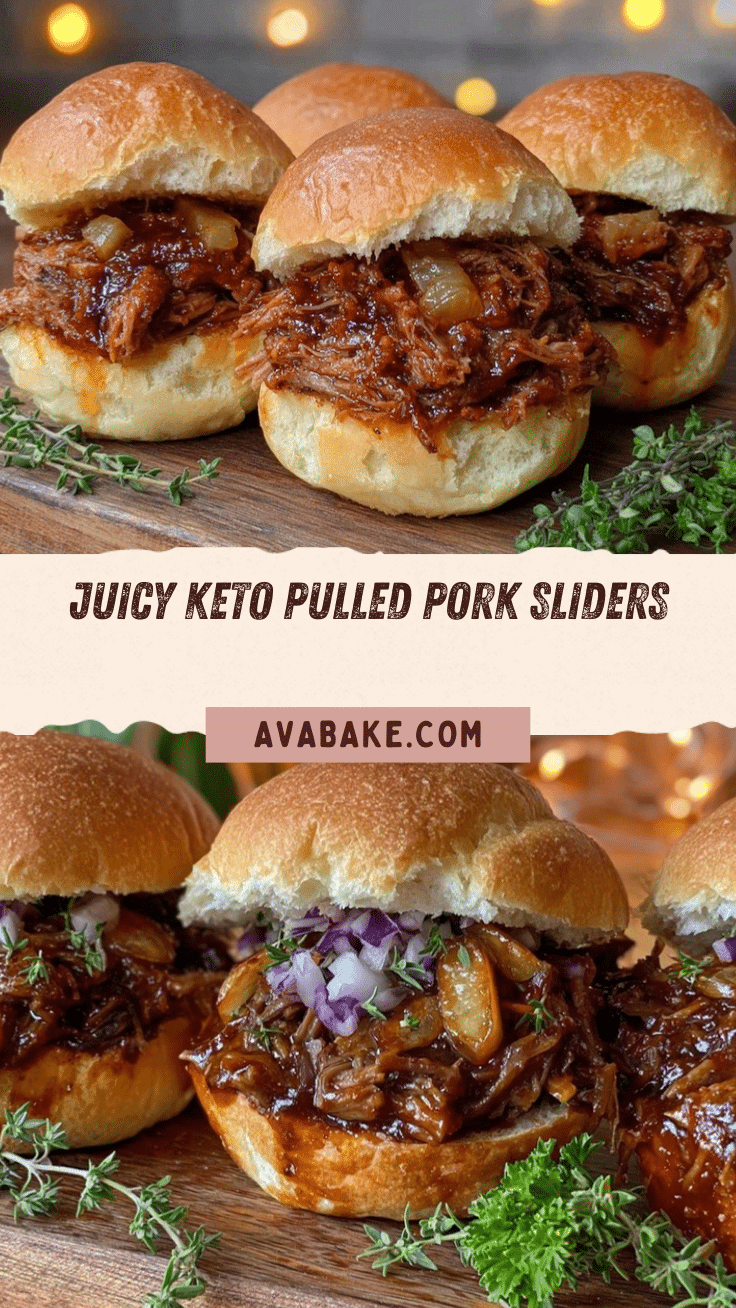 keto pulled pork sliders recipe