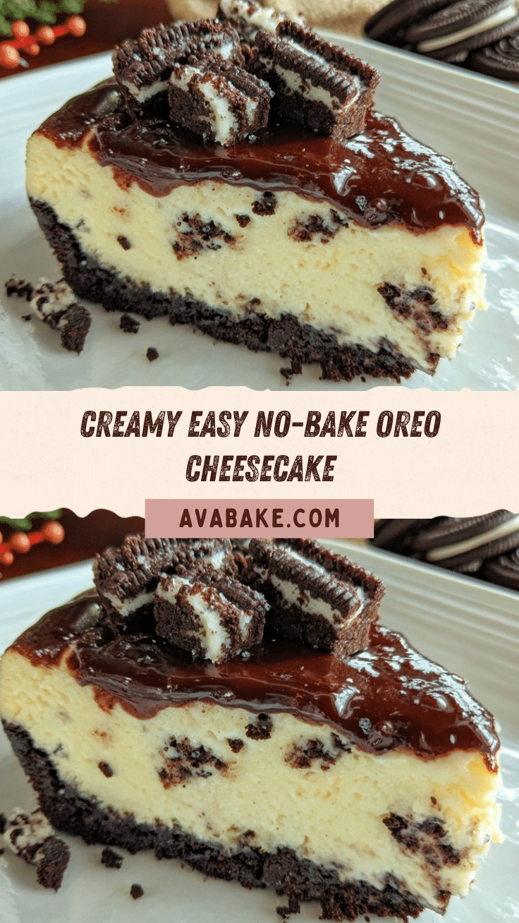 no bake oreo cheesecake recipe