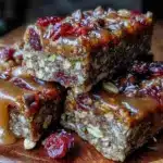 no-bake trail mix granola bars - featured image