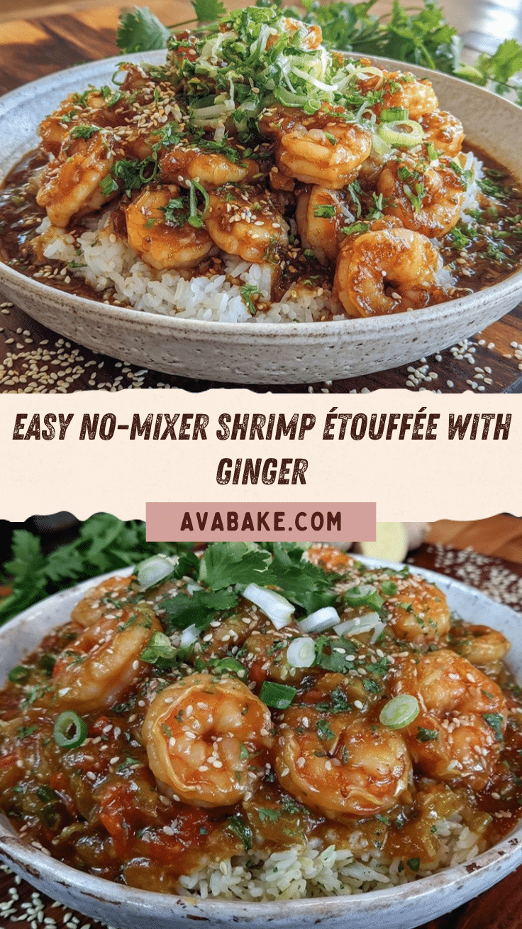 no-mixer shrimp étouffée recipe
